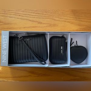 Nine West Purse Set of 3 - black
